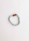 Pure Gemstone + Aquamarine|| Anklet or Bracelet