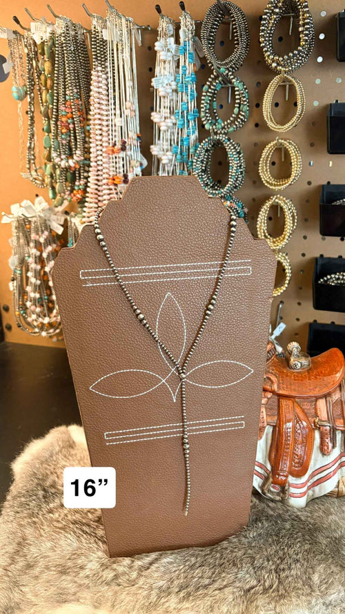3-6MM STERLING SILVER PEARL LARIAT